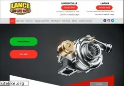 Sites similar to lanceusedautoparts.com