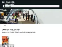 Sites similar to lancier-cable.de