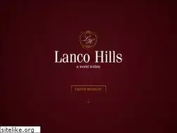 Sites similar to lancohills.com