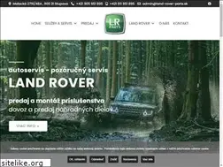 Sites similar to land-rover-parts.sk