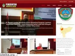 Sites similar to landakkab.go.id