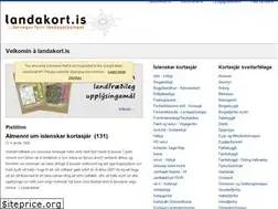 Sites similar to landakort.is