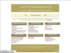 Sites similar to landandforestry.com
