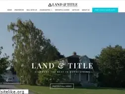 Sites similar to landandtitle.ca