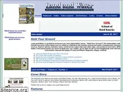 Sites similar to landandwater.com