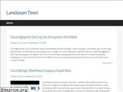 Sites similar to landasanteori.com