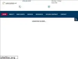 Sites similar to landclosingsllc.com