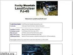 Sites similar to landcruiserfj40.com