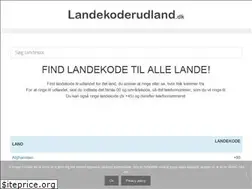 Sites similar to landekoderudland.dk