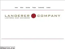 Sites similar to landerer.com.au