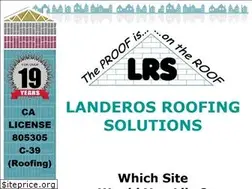 Sites similar to landeros-roofing.com