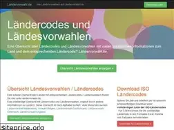 Sites similar to landervorwahl.de