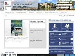 Sites similar to landes.gouv.fr