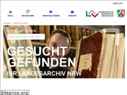 Sites similar to landesarchiv-nrw.de