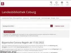 Sites similar to landesbibliothek-coburg.de