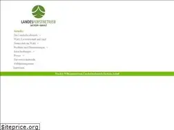 Sites similar to landesforstbetrieb.de
