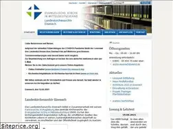 Sites similar to landeskirchenarchiv-eisenach.de
