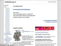 Sites similar to landeskunde.fortbildung.nl
