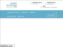Sites similar to landespsychiatrietag.de