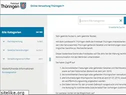 Sites similar to landesrecht-thueringen.de