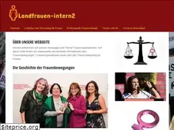 Sites similar to landfrauen-intern2.de