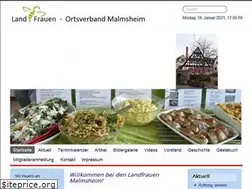 Sites similar to landfrauen-malmsheim.de
