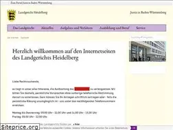 Sites similar to landgericht-heidelberg.de