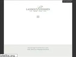 Sites similar to landgut-stemmen.de