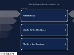 Sites similar to landgut-von-bodenhausen.de