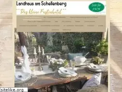 Sites similar to landhaus-am-schellenberg.de
