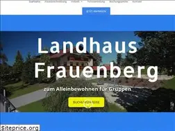 Sites similar to landhaus-frauenberg.de