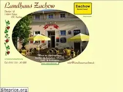 Sites similar to landhaus-zachow.de