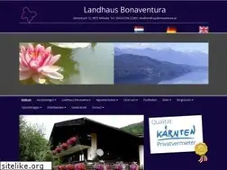 Sites similar to landhausbonaventura.at