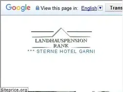 Sites similar to landhauspension-rank.de