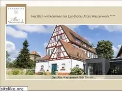 Sites similar to landhotel-altes-wasserwerk.de