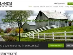 Sites similar to landisfence.com