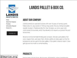 Sites similar to landispalletcompany.com