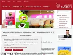 Sites similar to landkreis-ansbach.de