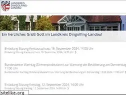 Sites similar to landkreis-dingolfing-landau.de