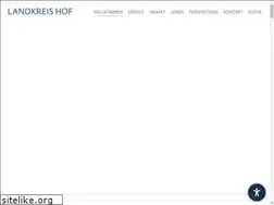 Sites similar to landkreis-hof.de