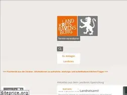 Sites similar to landkreis-ravensburg.de