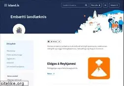 Sites similar to landlaeknir.is