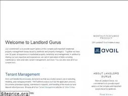 Sites similar to landlordgurus.com