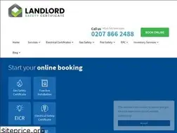 Sites similar to landlordsafetycertificate.co.uk