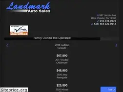 Sites similar to landmarkautosales.com