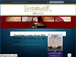 Sites similar to landmarkbaptistcollege.com
