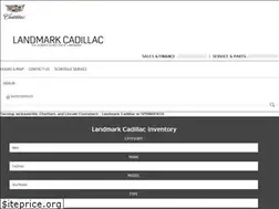Sites similar to landmarkcadillac.com