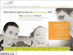 Sites similar to landmarkforum.net