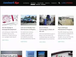 Sites similar to landmarksign.net