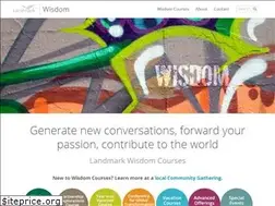 Sites similar to landmarkwisdomcourses.com